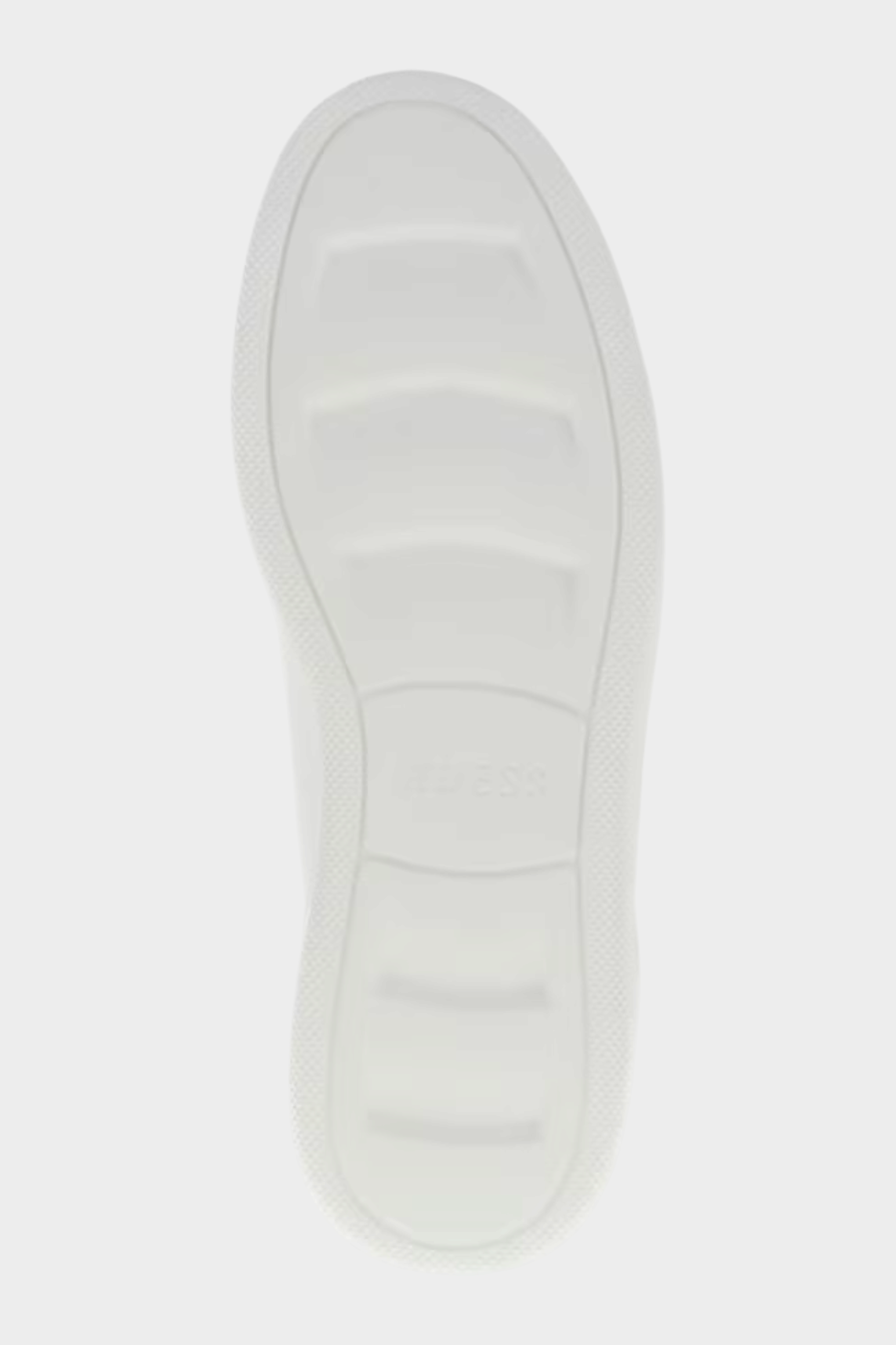 Suola bianca in gomma della sneaker da uomo Welyar di GUESS, disponibile presso Follower SRL