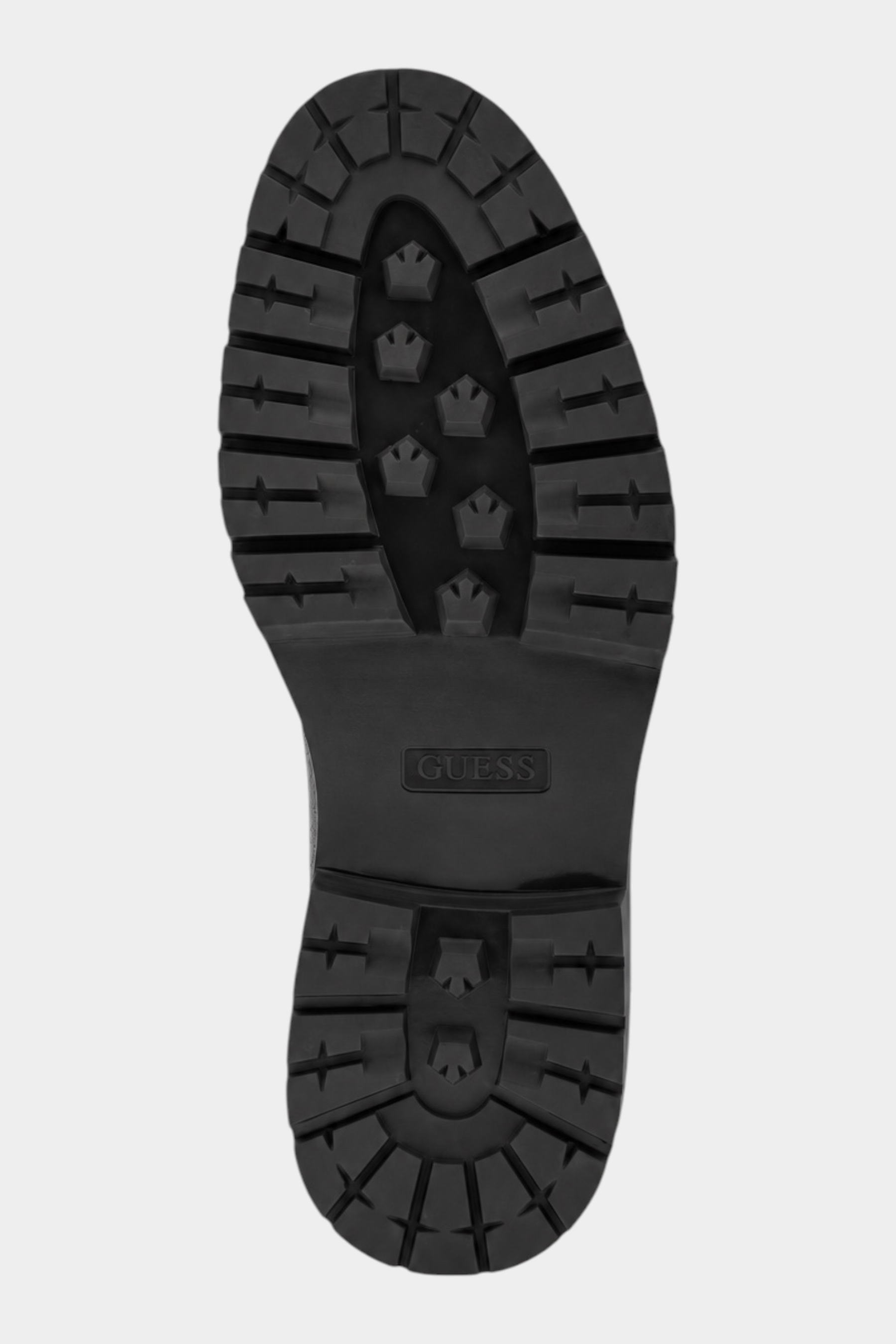 Suola in gomma nera antiscivolo con logo GUESS per sneakers Follower SRL Bryndon Uomo