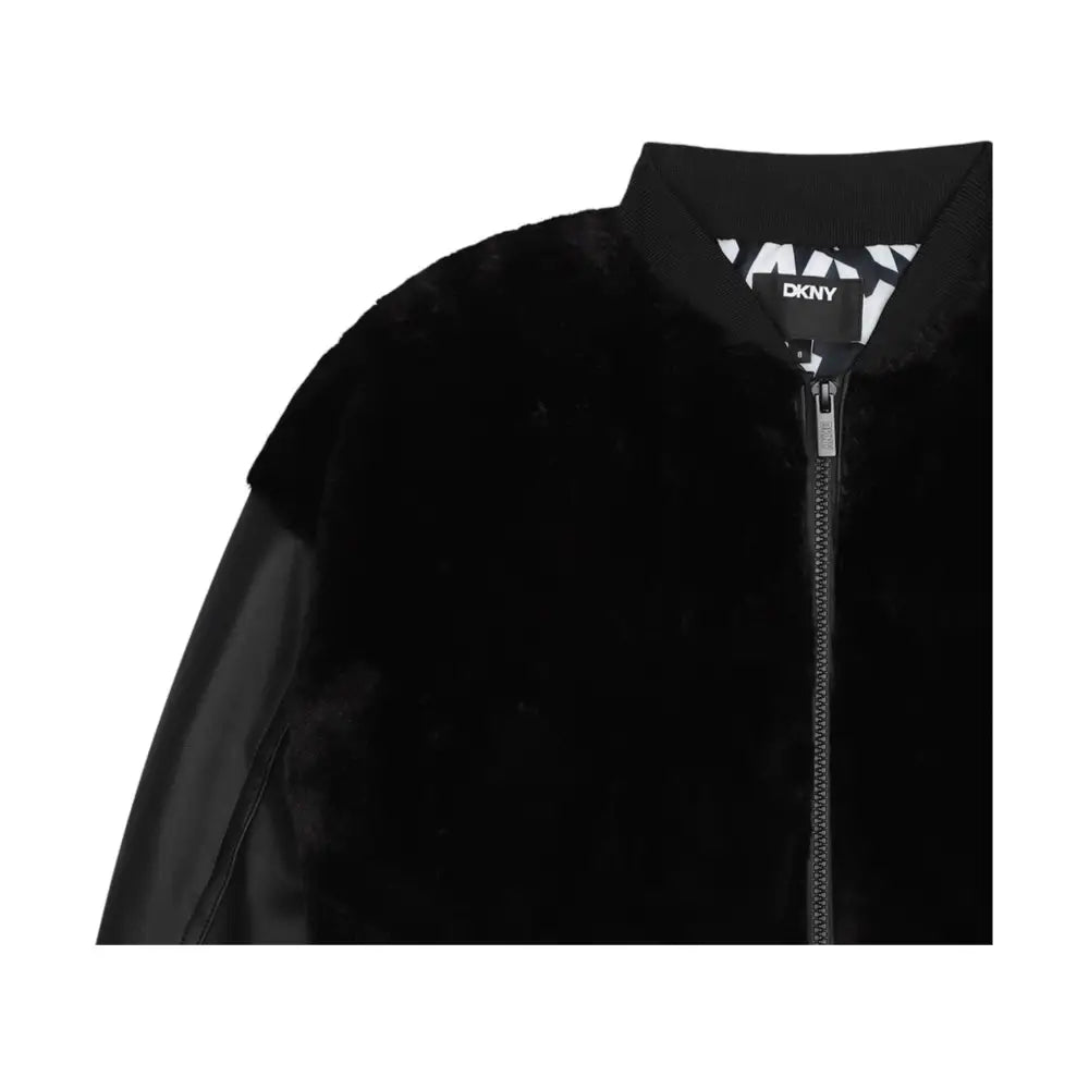 Giacca Bambina Dkny in morbido pile Dkny