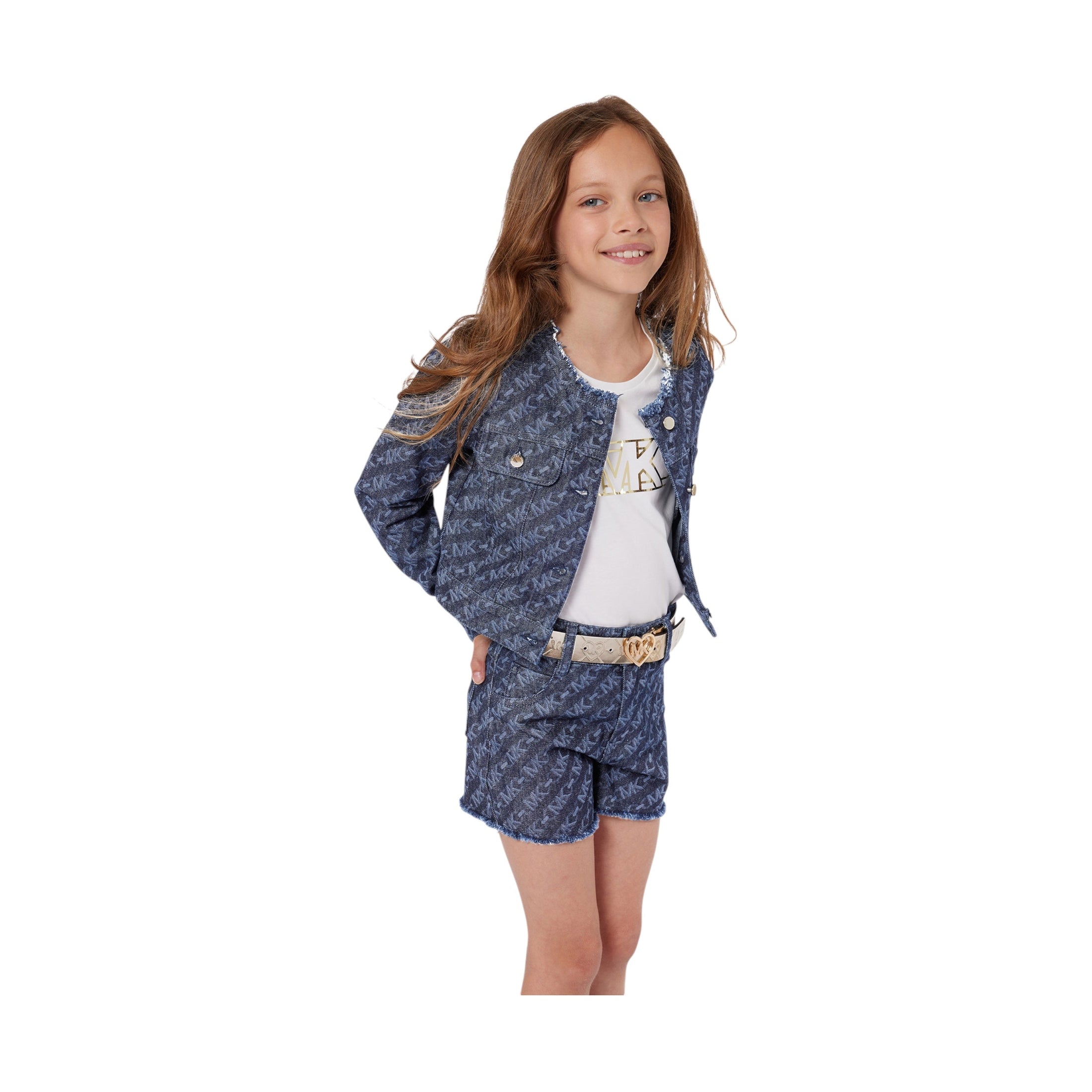 Giacca Bambina Michael Kors di jeans Michael Kors