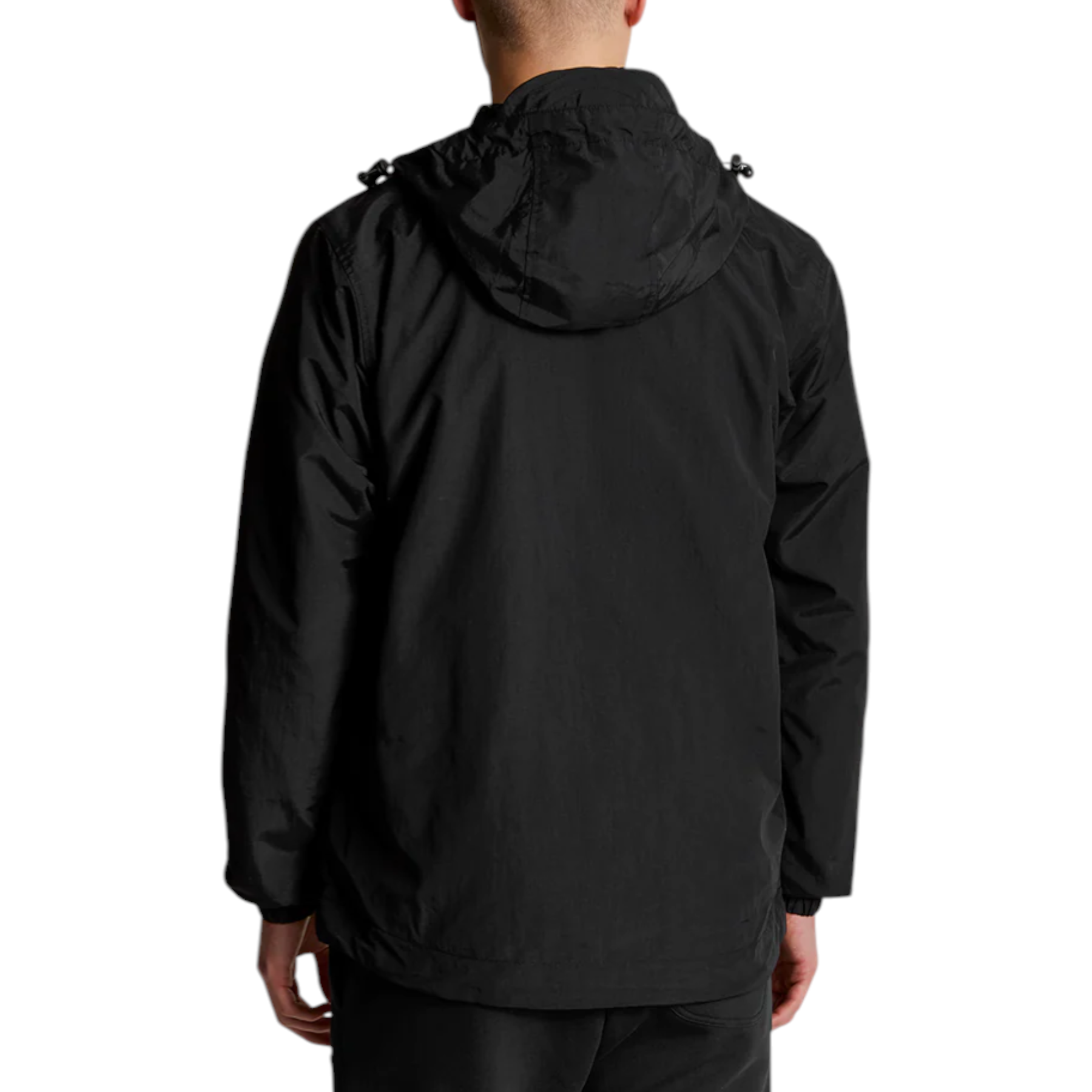 Giacca con cappuccio uomo lyle e scott blu con design minimalista e cuciture riflettenti lungo le cuciture