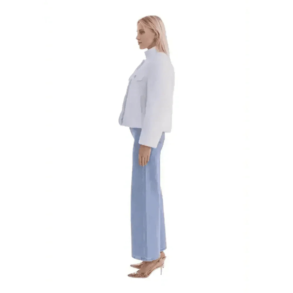 Giacca in finta pelliccia con bottoni dorati Donna Frime - Follower SRL