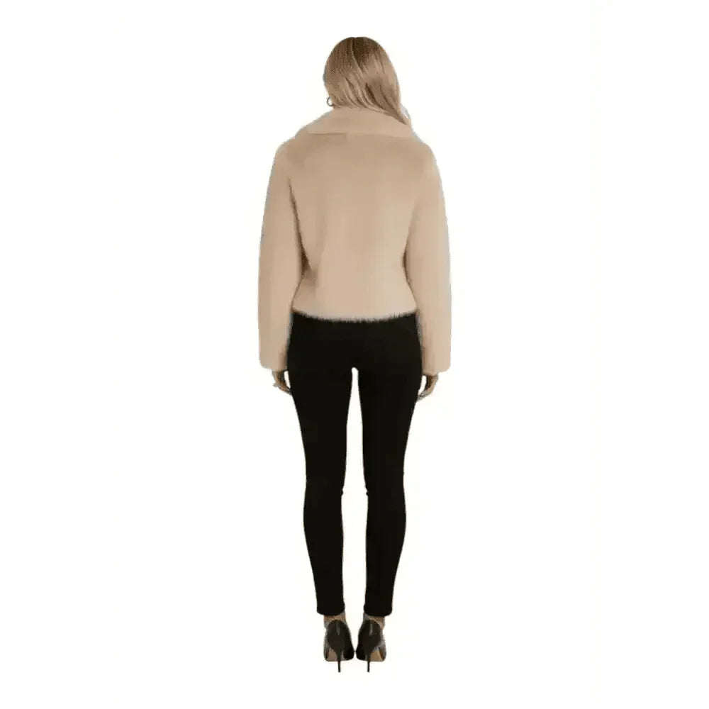 Giacca in finta pelliccia morbida e spessa Donna Frime - Follower SRL