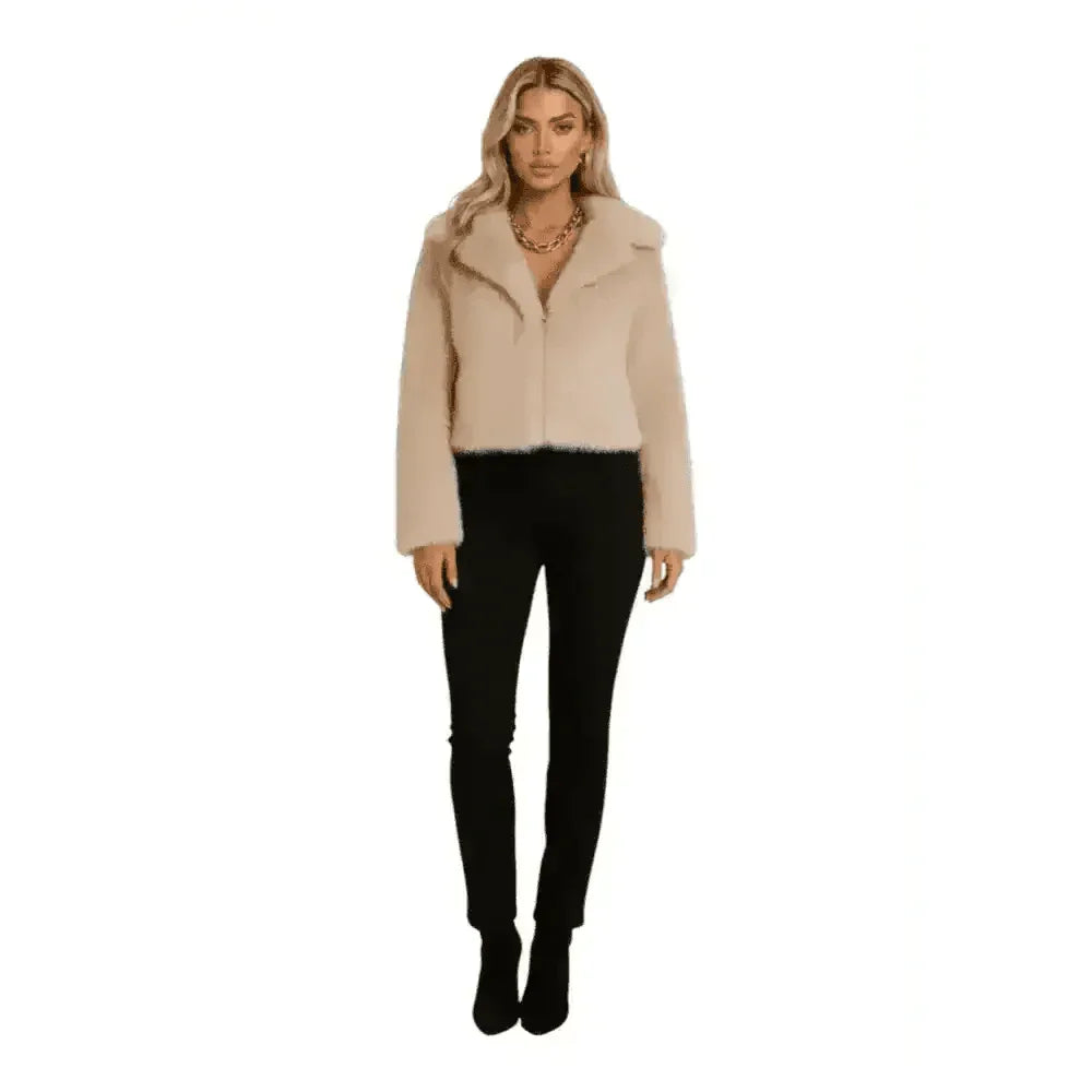 Giacca in finta pelliccia morbida e spessa Donna Frime - Follower SRL