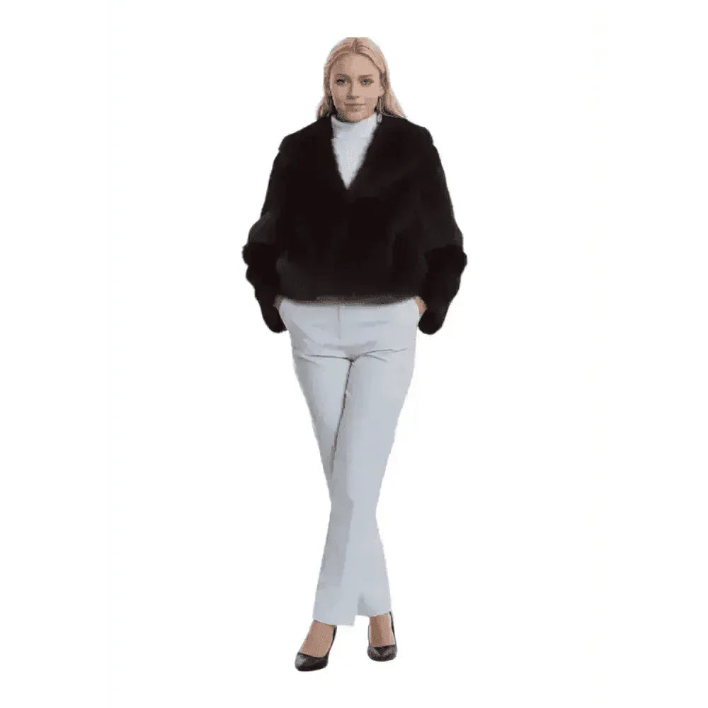 Giacca in finta pelliccia morbida e spessa Donna Frime - Follower SRL