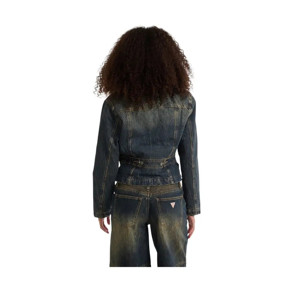Giacca in jeans con pelliccia sintetica Donna Guess Originals Guess Originals