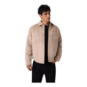 Giacca in lana uomo beige guess - giacche