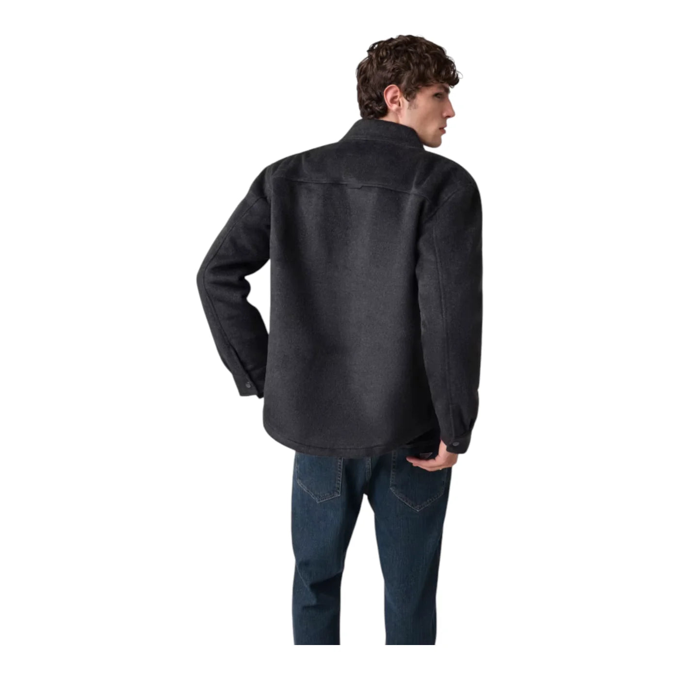 Giacca in lana uomo nero guess - giacche