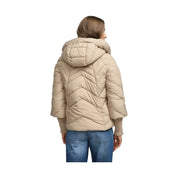 Giacca trapuntata con zip e cappuccio Donna Please Please