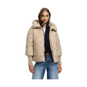 Giacca trapuntata con zip e cappuccio Donna Please Please