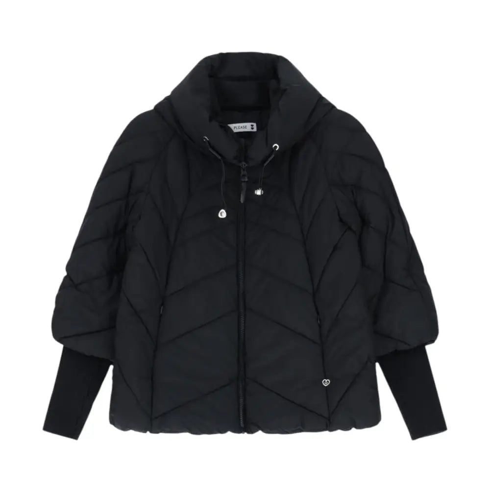 Giacca trapuntata con zip e cappuccio Donna Please Please