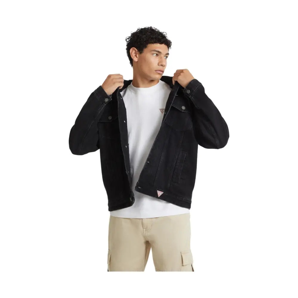 Giacca trucker jeans oversize Uomo Guess Jeans Guess Jeans