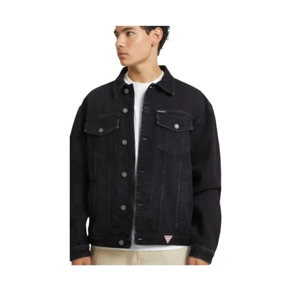 Giacca trucker jeans oversize Uomo Guess Jeans Guess Jeans
