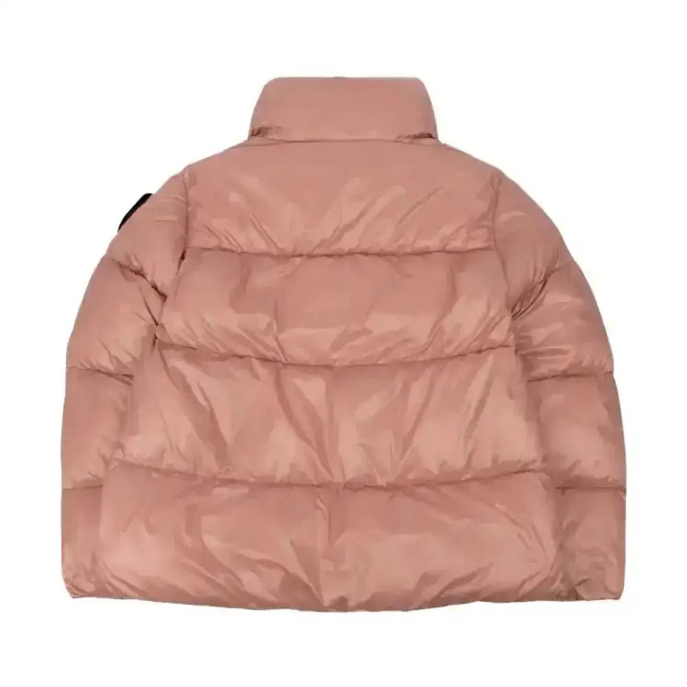 Giubbino collo alto rosa pingree Bambina Blauer - Follower SRL