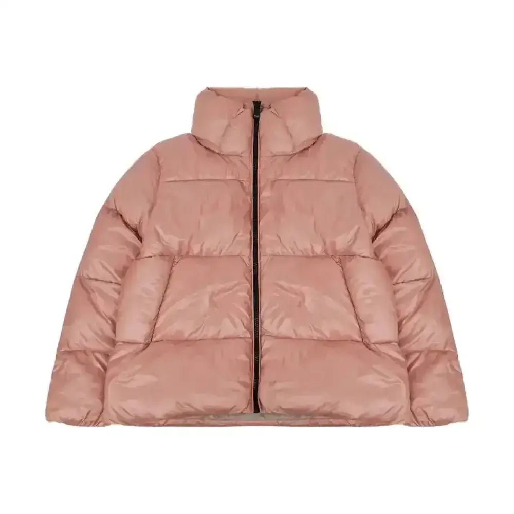 Giubbino collo alto rosa pingree Bambina Blauer - Follower SRL