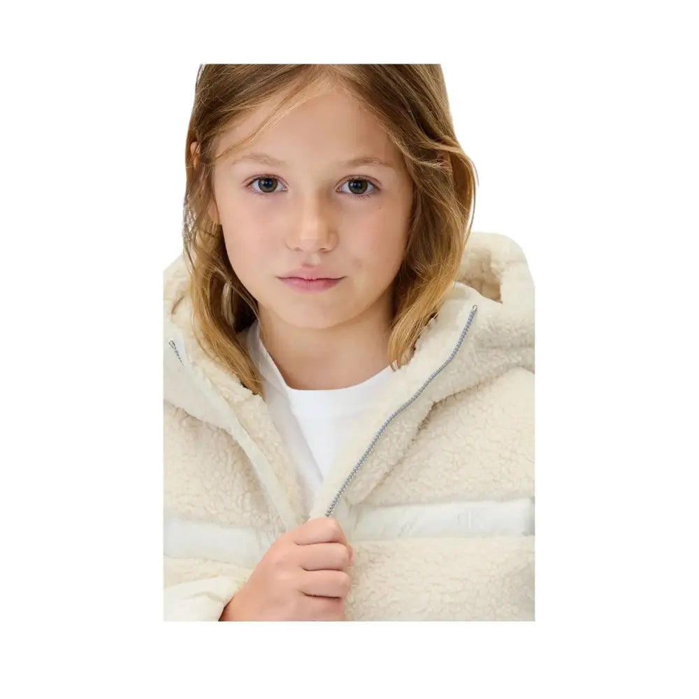 Giubbino giacca imbottita lucida teddy Bambina Calvin Klein Kids Calvin Klein Kids