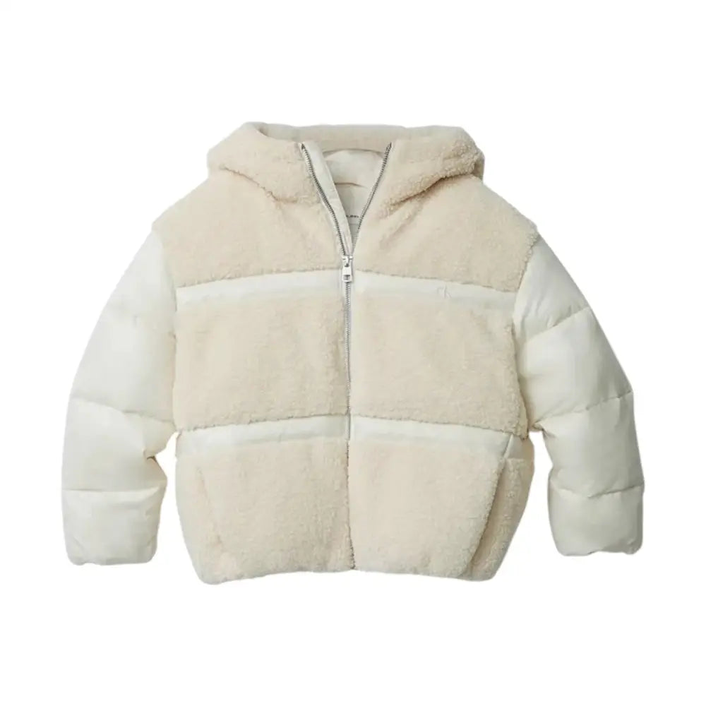 Giubbino giacca imbottita lucida teddy Bambina Calvin Klein Kids Calvin Klein Kids