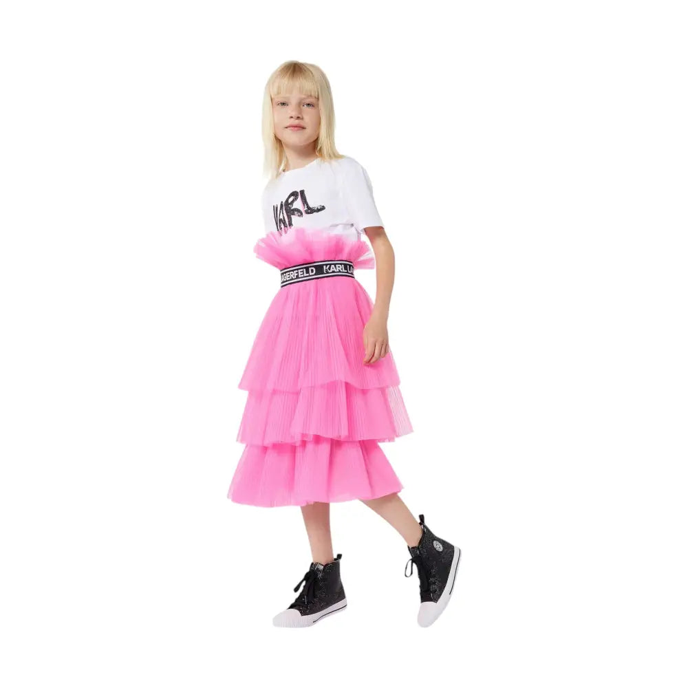 Gonna Bambina Karl Lagerfeld midi stile tutù Karl Lagerfeld