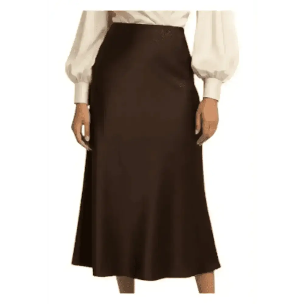 Gonna lunga svasata tinta unita vita alta Donna Imperial - Follower SRL