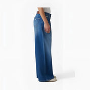 Jeans a Gamba Super Larga a Vita Bassa Guess G13 Donna Guess Jeans Guess Jeans