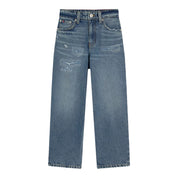 Jeans barrel fit bambino blu tommy hilfiger