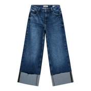 Jeans con risvolto a gamba ampia G11 Donna Guess Jeans - Follower SRL