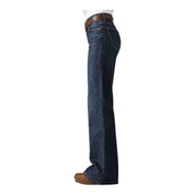 Jeans g11 wide leg a gamba larga donna blu guess