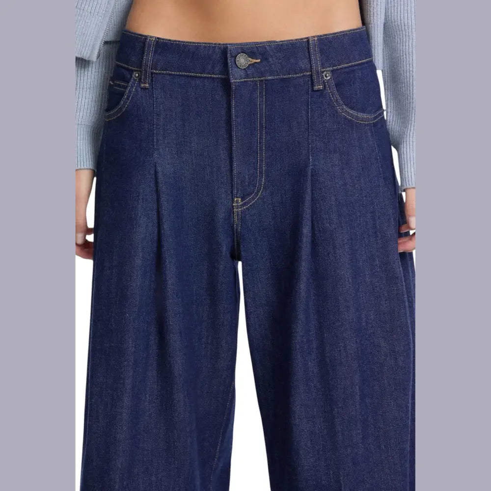 Jeans plissé gamba extra-ampia G12 Donna Guess Jeans Guess Jeans