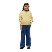 Jeans wide leg bambina blu tommy hilfiger