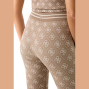 Leggings senza cuciture logo 4G Donna Guess Activewear Guess Activewear