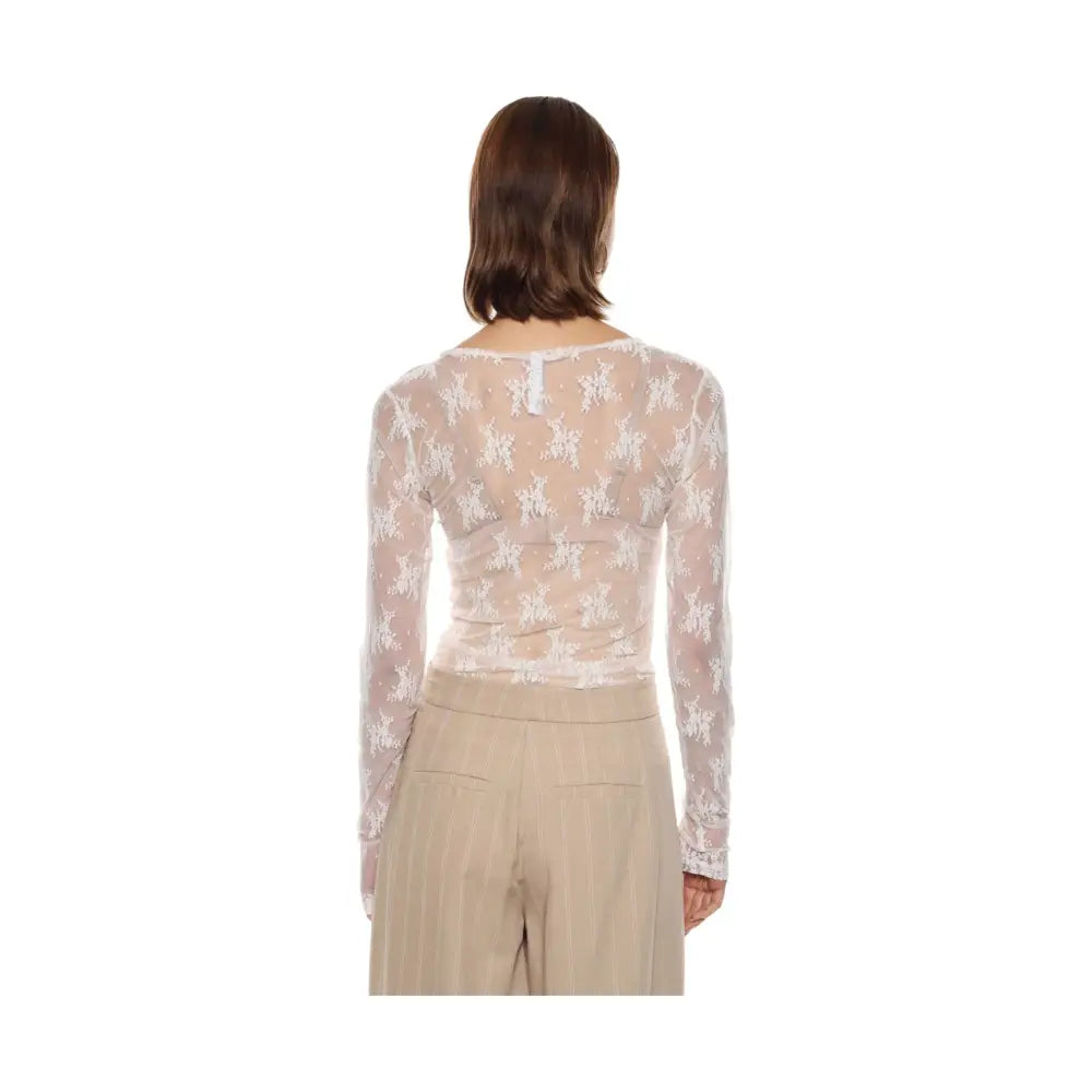 Maglia in pizzo trasparente a maniche lunghe Donna Imperial Imperial