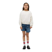 Maglione a trecce bambina avorio tommy hilfiger - maglie