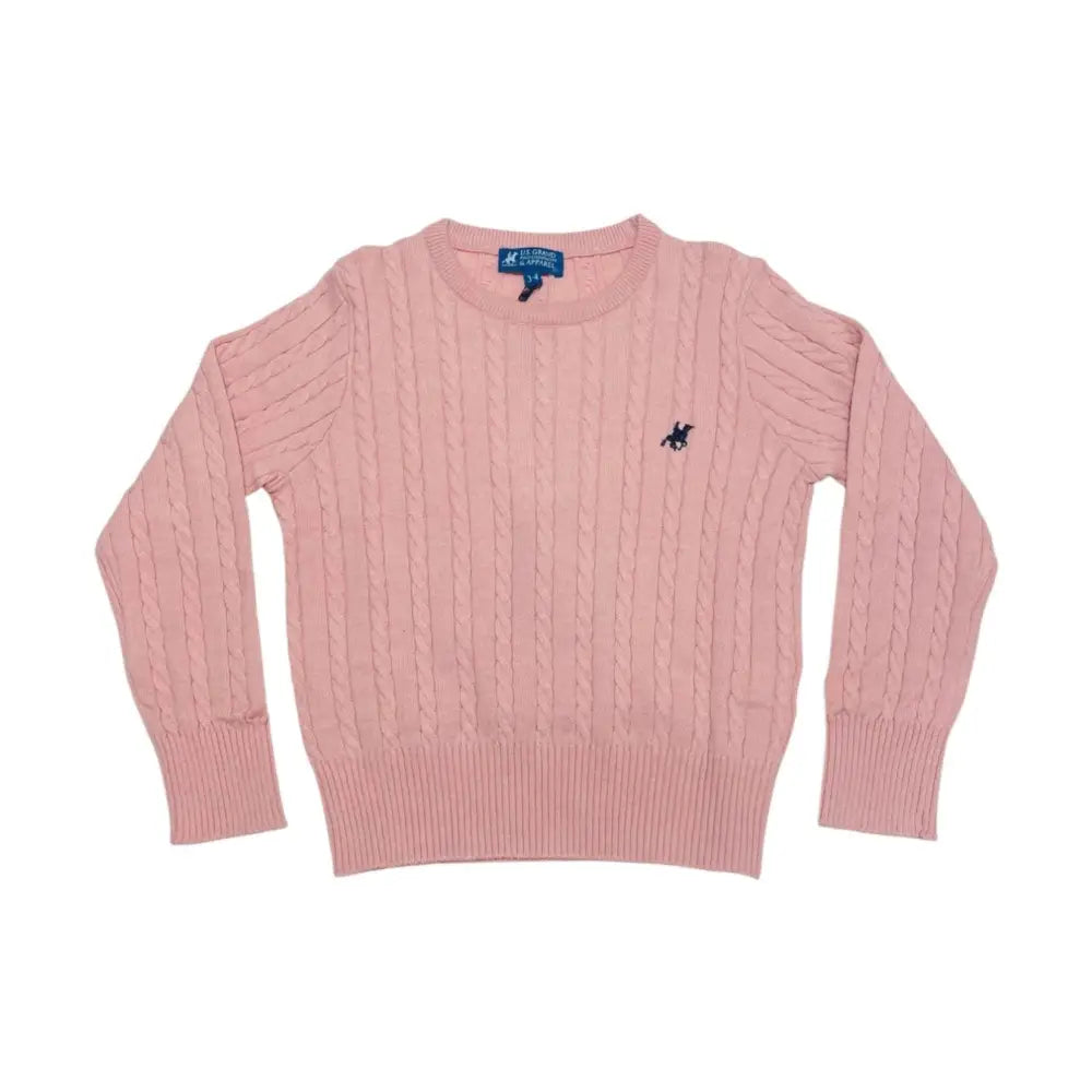 Maglione a trecce Bambina US Grand Polo US Grand Polo