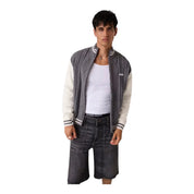 Maglione bomber uomo grigio guess - maglie