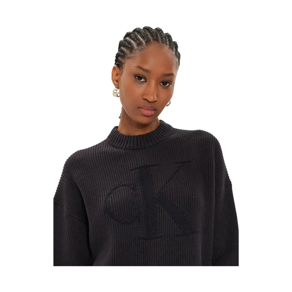 Maglione Con Logo In Cotone Donna Calvin Klein Jeans Calvin Klein Jeans