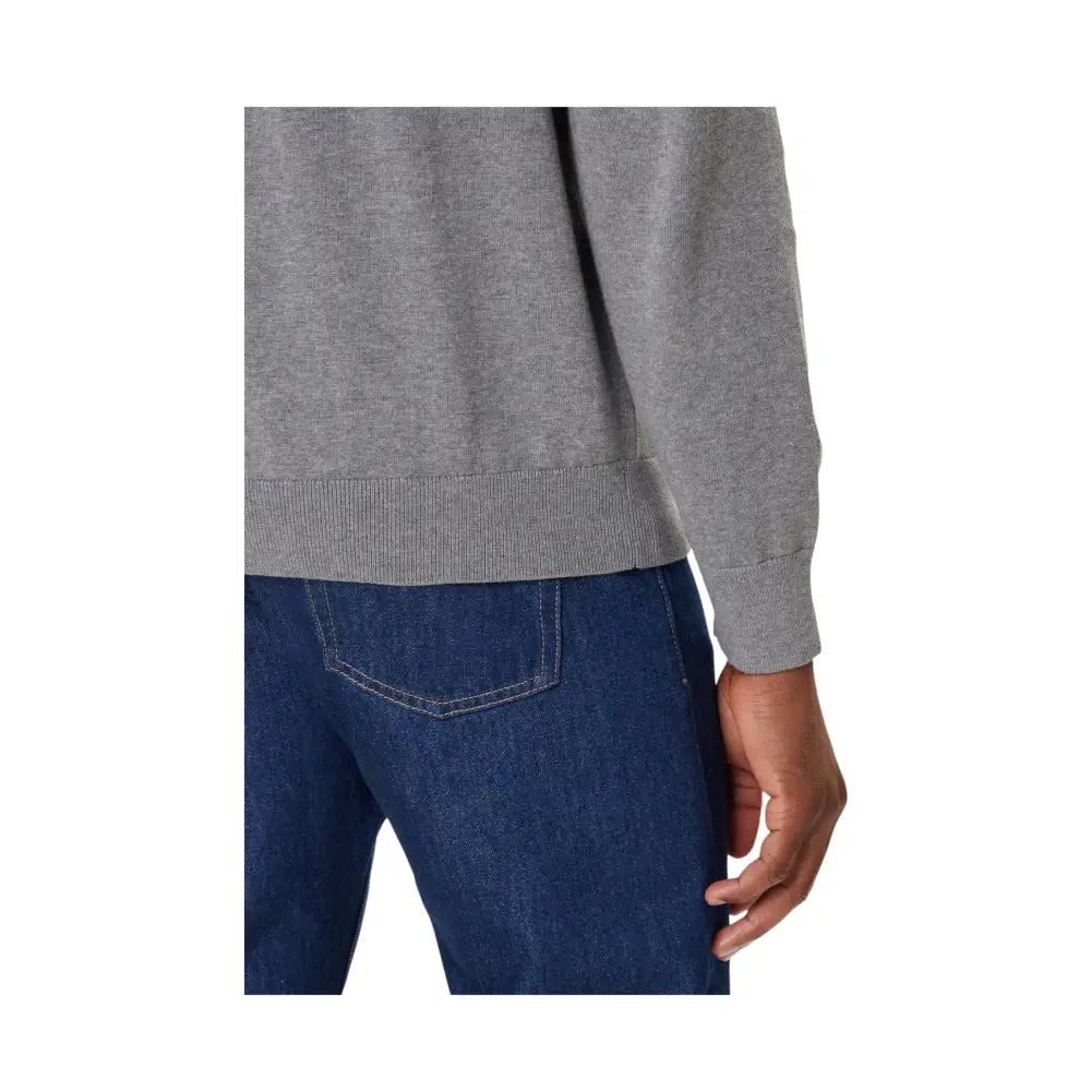 Maglione Con Monogramma In Cotone Taglio Relaxed Uomo Calvin Klein Jeans Calvin Klein Jeans