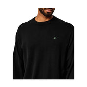 Maglione Con Monogramma In Cotone Taglio Relaxed Uomo Calvin Klein Jeans Calvin Klein Jeans