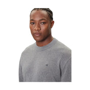 Maglione Con Monogramma In Cotone Taglio Relaxed Uomo Calvin Klein Jeans Calvin Klein Jeans