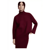 Maglione dolcevita fit morbido maniche lunghe Donna Please - Follower SRL
