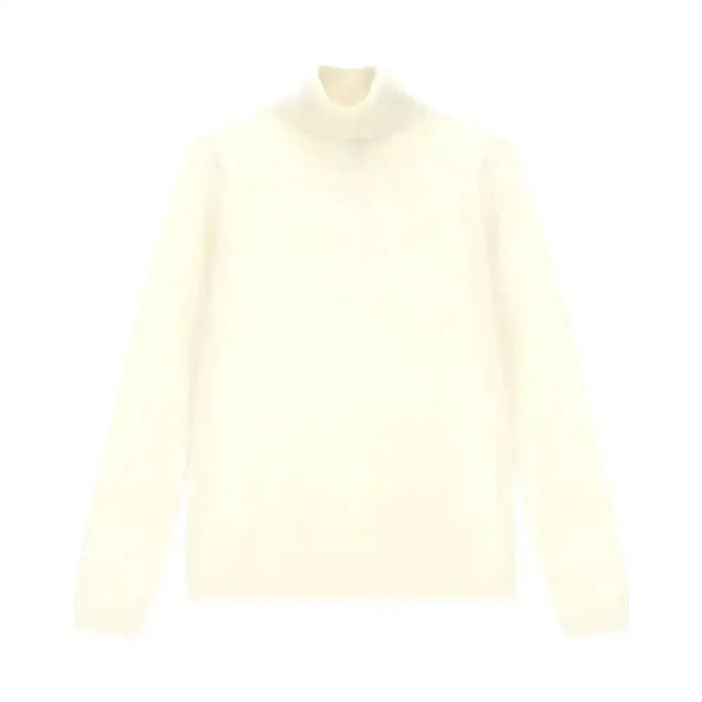 Maglione dolcevita regular - fit tinta unita Donna Please - Follower SRL