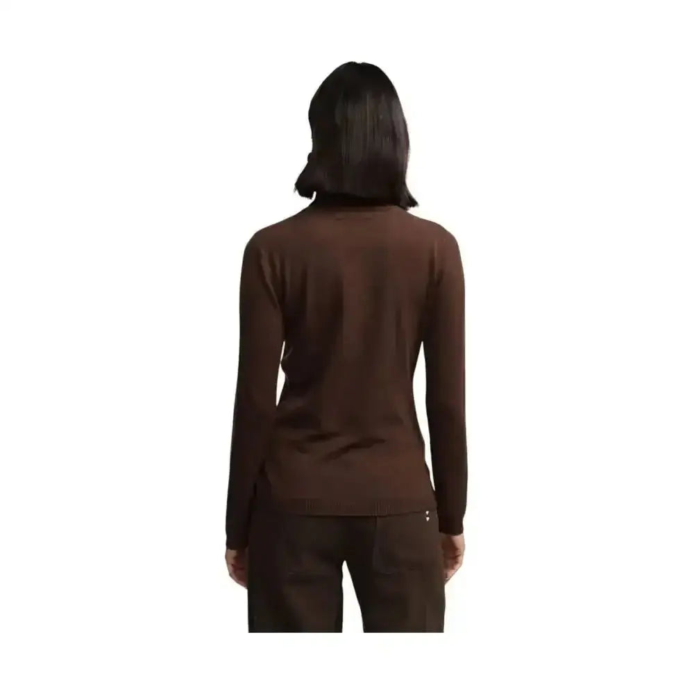 Maglione dolcevita regular - fit tinta unita Donna Please - Follower SRL