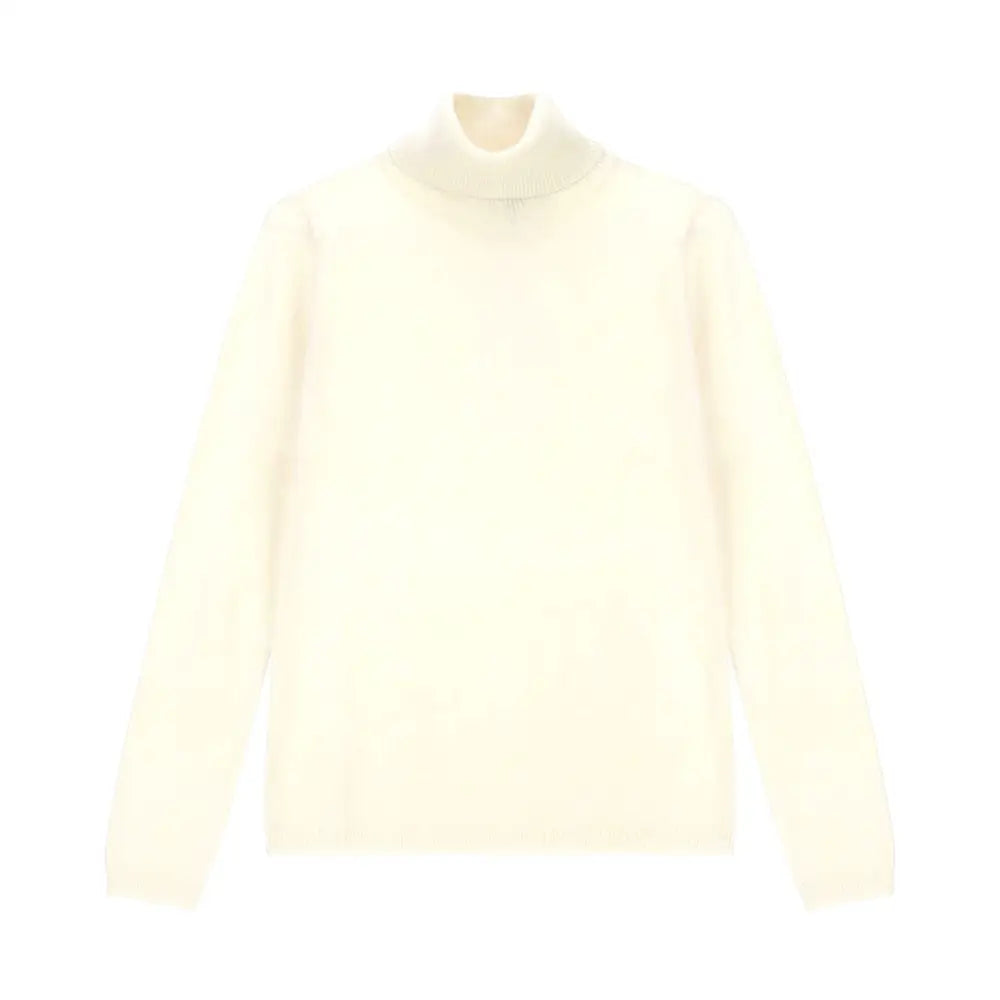 Maglione dolcevita regular-fit tinta unita Donna Please Please