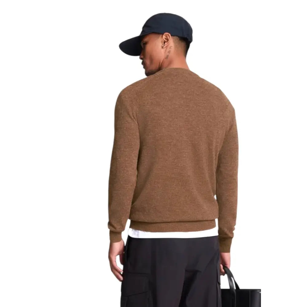 Maglione Girocollo In Misto Lana Uomo Lyle e Scott Lyle e Scott