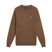 Maglione Girocollo In Misto Lana Uomo Lyle e Scott Lyle e Scott
