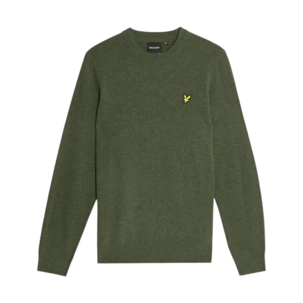 Maglione Girocollo In Misto Lana Uomo Lyle e Scott Lyle e Scott