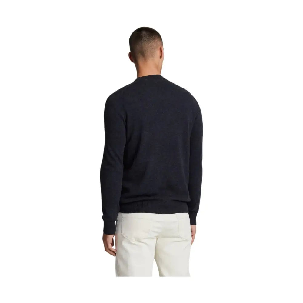 Maglione Girocollo In Misto Lana Uomo Lyle e Scott Lyle e Scott