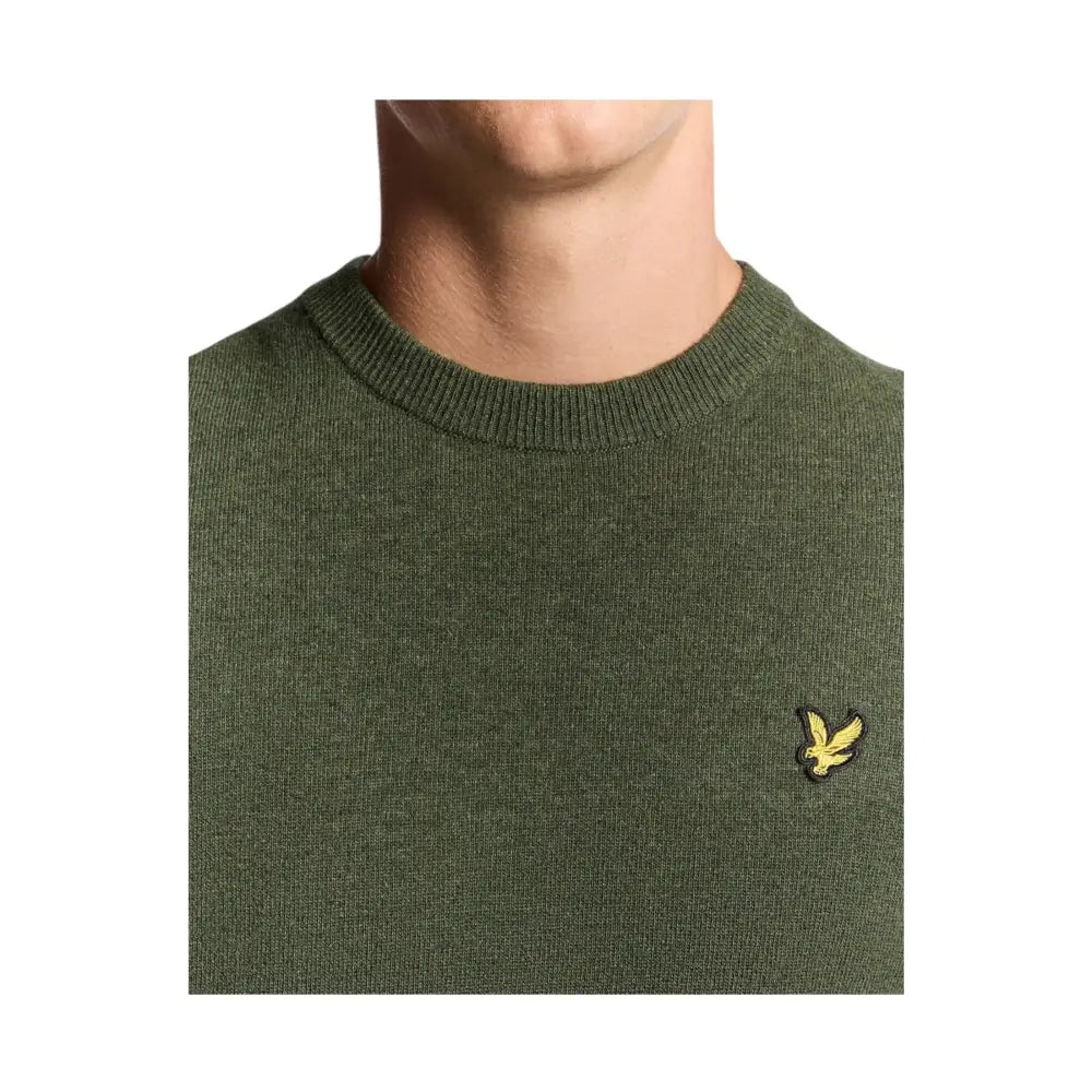 Maglione Girocollo In Misto Lana Uomo Lyle e Scott Lyle e Scott