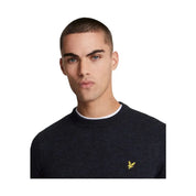 Maglione Girocollo In Misto Lana Uomo Lyle e Scott Lyle e Scott