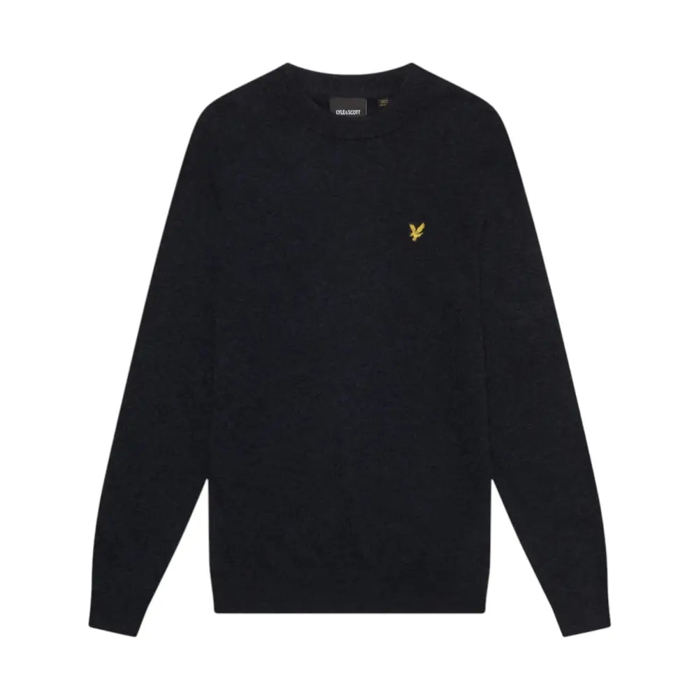 Maglione Girocollo In Misto Lana Uomo Lyle e Scott Lyle e Scott