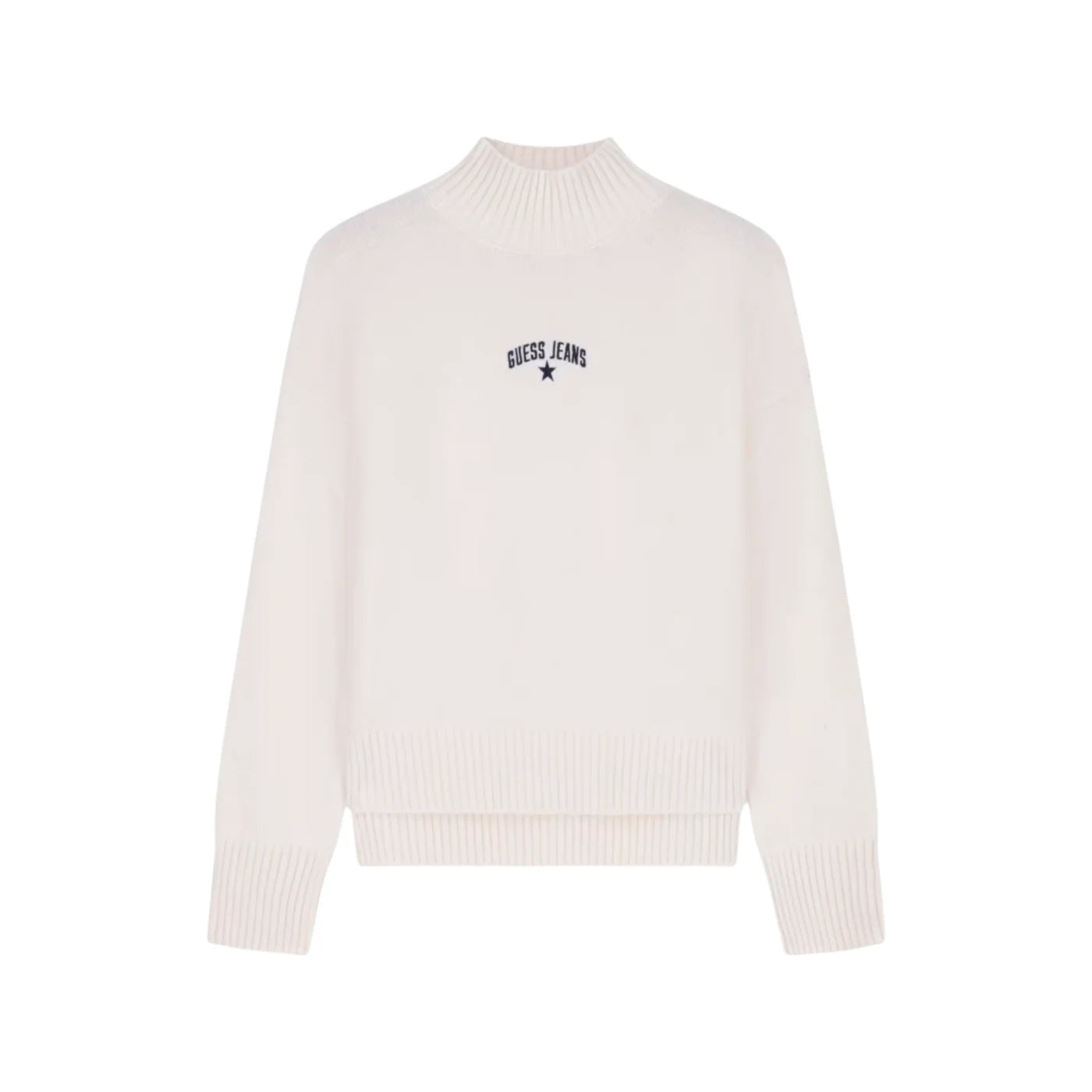 Maglione in misto lana donna avorio guess - maglie
